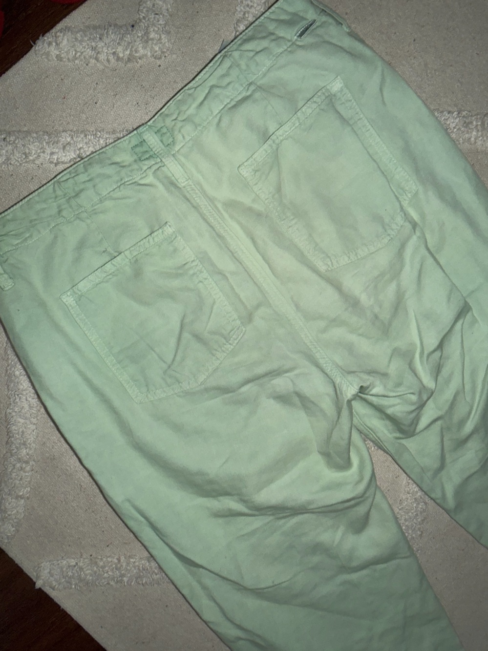 NWT Mother The Shaker
Chop Crop Pants mint green
$218 casual summer revolve - Picture 7 of 10